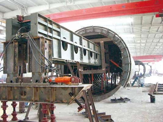 Sistema de acero completo hidráulico automático del encofrado del túnel de la carretilla