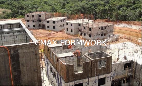 Sistema del encofrado del metal/encofrado de vivienda monolítico para la casa concreta